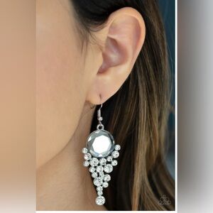 Elegantly Effervescent Silver Earrings